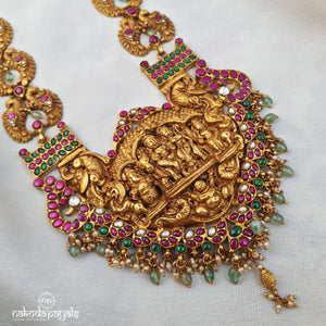 Shiva Parvathi Kundan Neckpiece