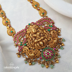Enticing Lakshmi Peacock Neckpiece