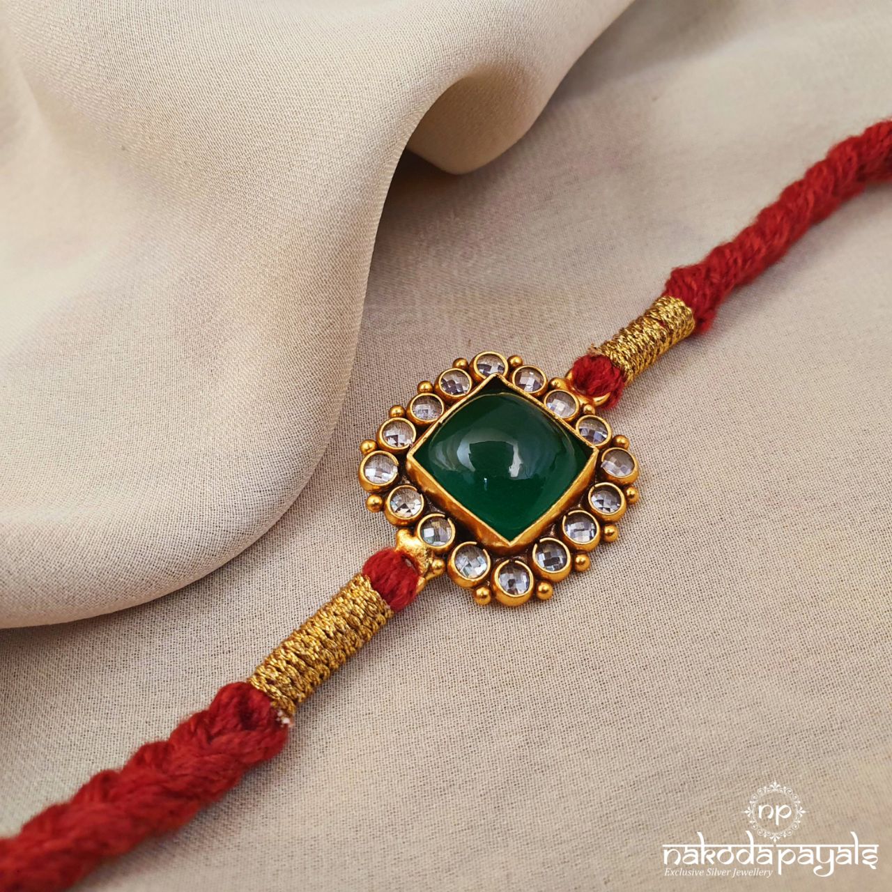 Exclusive Emerald Rakhi R5361