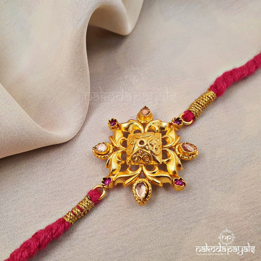 Carved Rakhi R5483