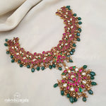 Perching Peacock Kundan Neckpiece