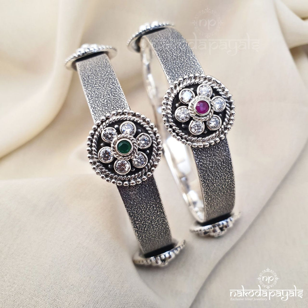 Bliss Floral Bangle Pair