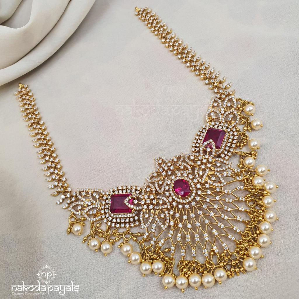 Picturesque CZ Neckpiece