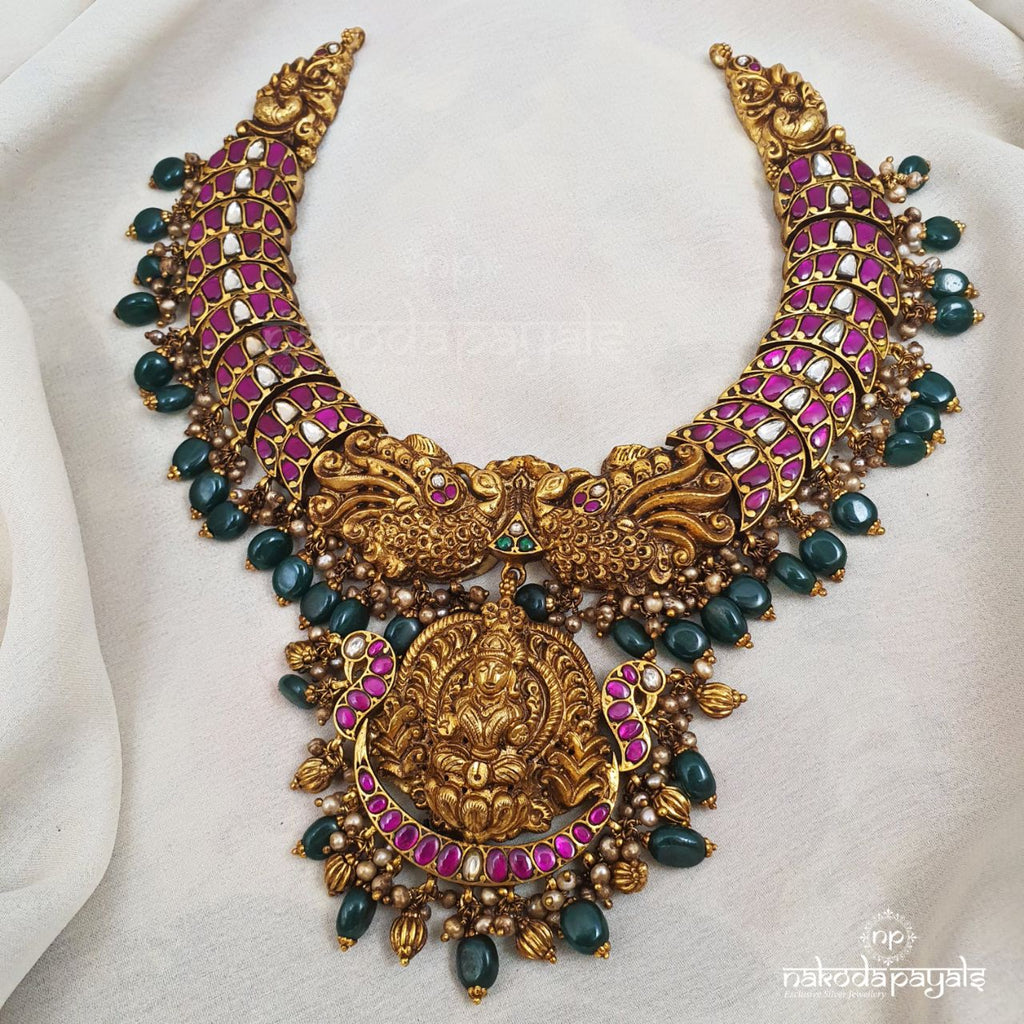 Imperial Kundan Lakshmi Neckpiece