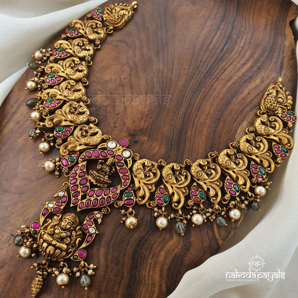 Lakshmi Peacock Neckpiece