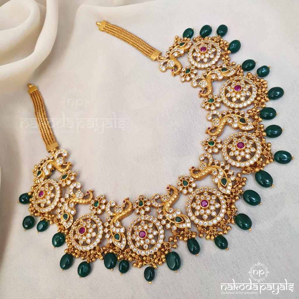 Ravishing Peacock Neckpiece