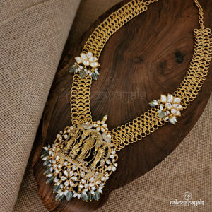 Ramparivaar Moissanite Neckpiece