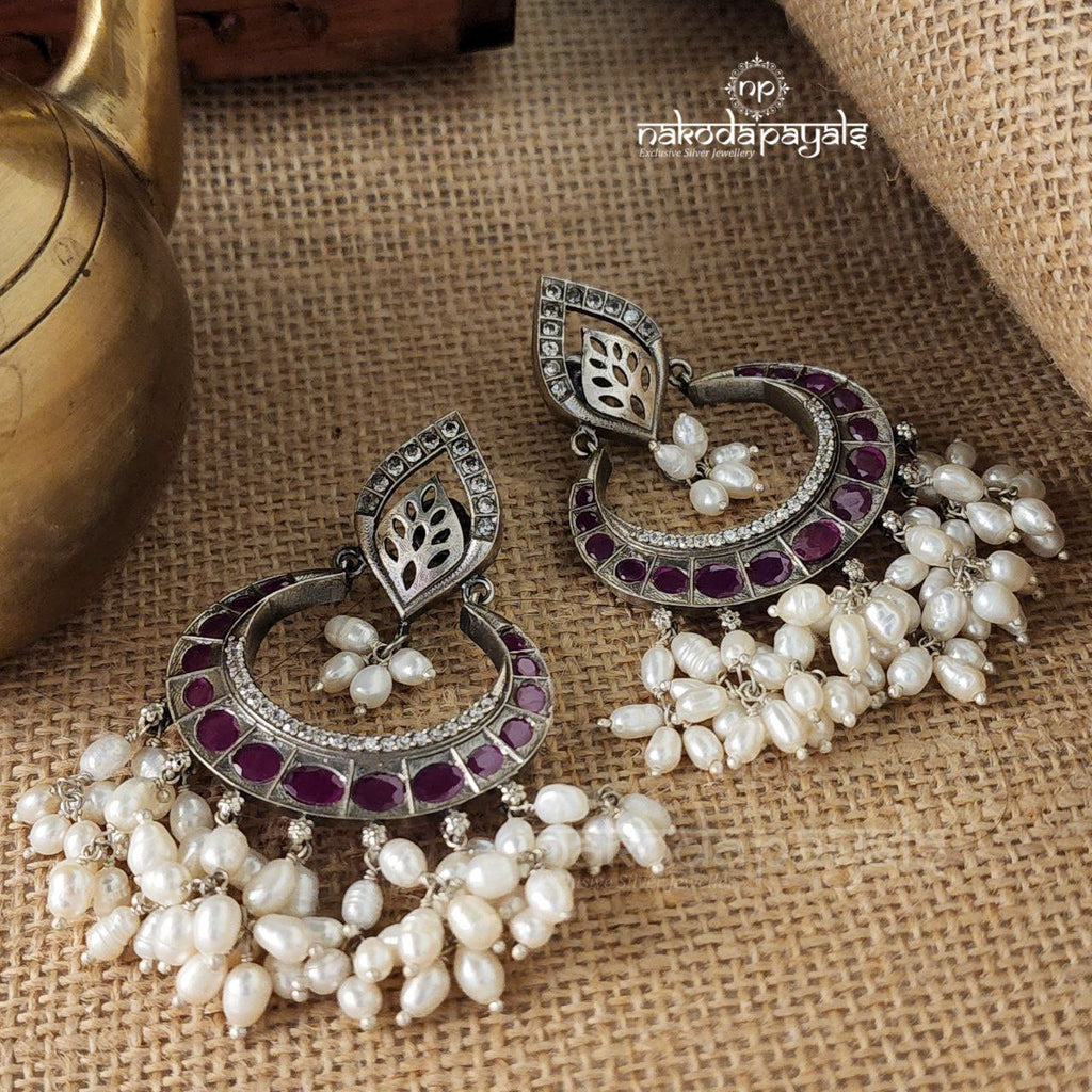 Simple Styling Ruby Guttapusalu Earrings (C6008)