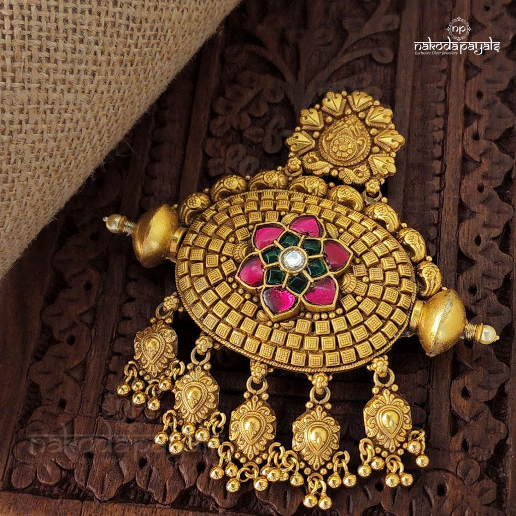 Floral Kundan charms Pendant (Gp1050)