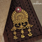 Kundan Floral Mango Pendant (GP1066)