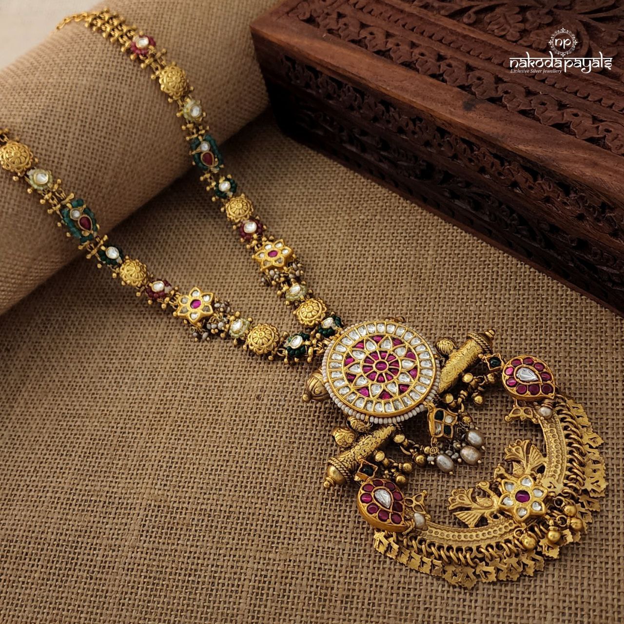 Kundan Mango Neckpiece (GN5036)