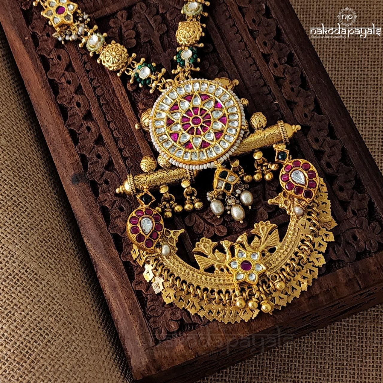 Kundan Mango Neckpiece (GN5036)