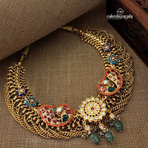 Captivating Kundan Neckpiece (GN5037)