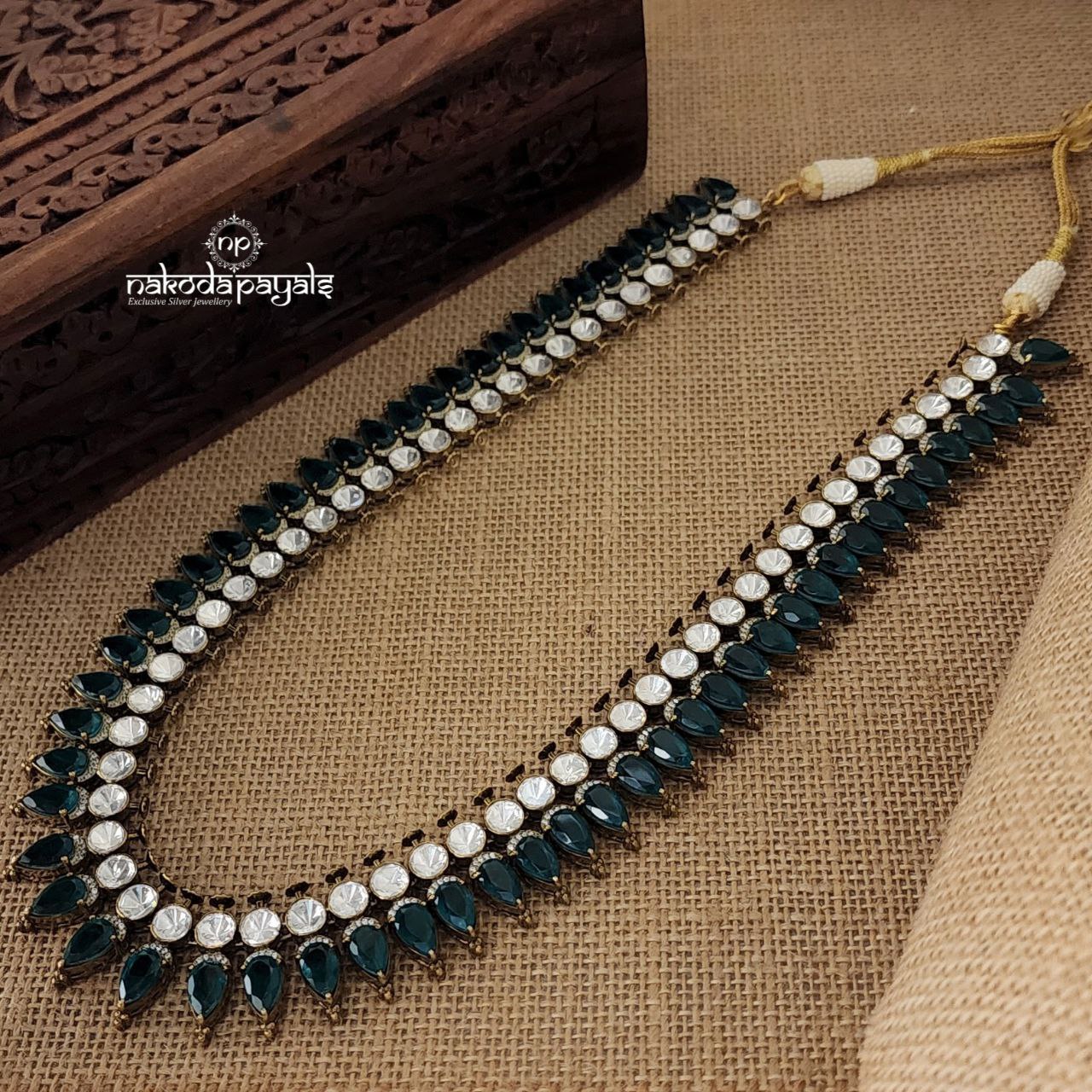 Glossy Green Neckpiece (GN5051)