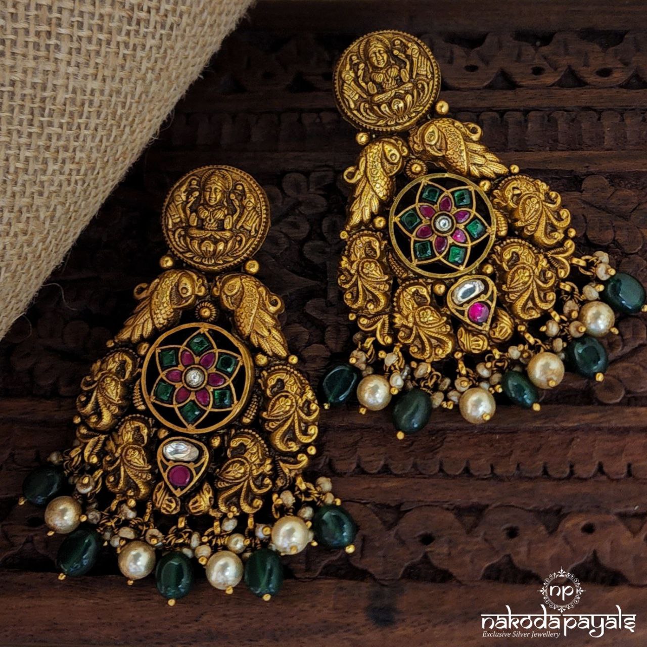 Lakshmi Studded Chandbali (Ge4432)