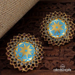 Stunning Polki Studs (Ge4449)