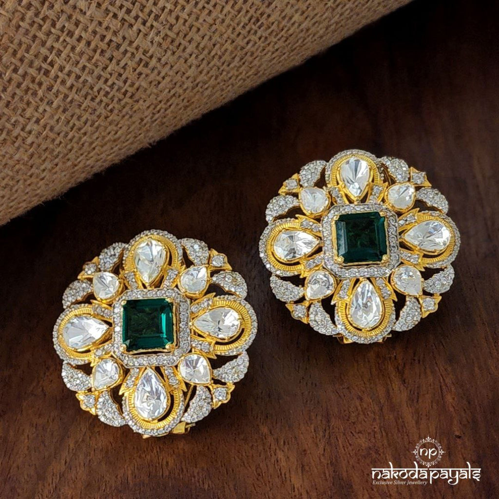 Glossy Green Studs (Ge4511)