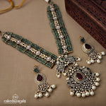 Elephant Neckpiece With Earrings (GN5126)