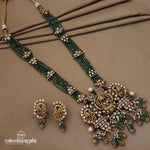 Lakshmi Neckpiece With Earrings (GN5164)