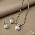 Alluring Pendant Set With Earrings (St1129)