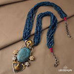 Peacock Turquoise Neckpiece (N6933)