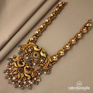 Picturesque Peacock Neckpiece (GN5315)