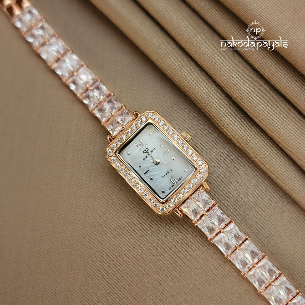 Cliquish Rosegold Watch (W0066)