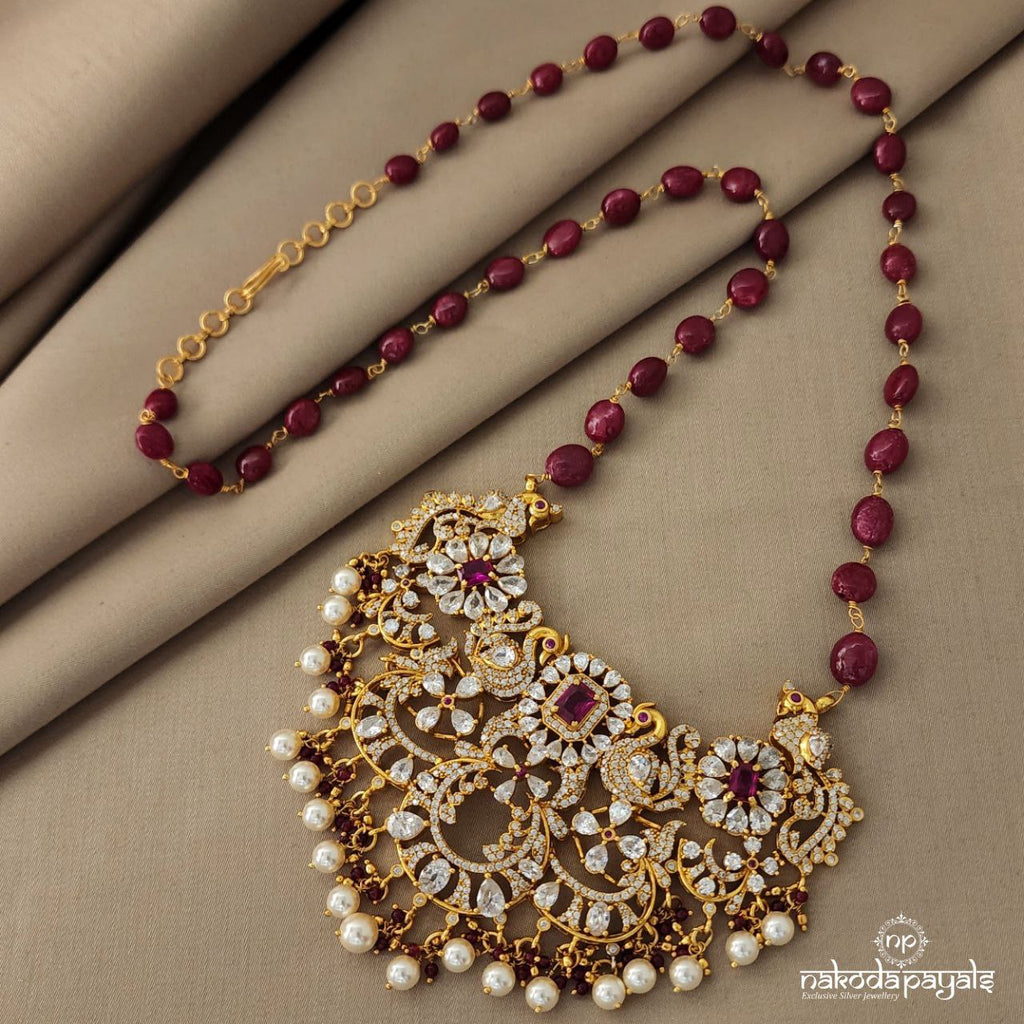 Resplendent CZ Neckpiece (GN5355)