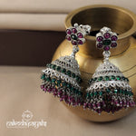 Floral Beaded Jhumka (J4604)