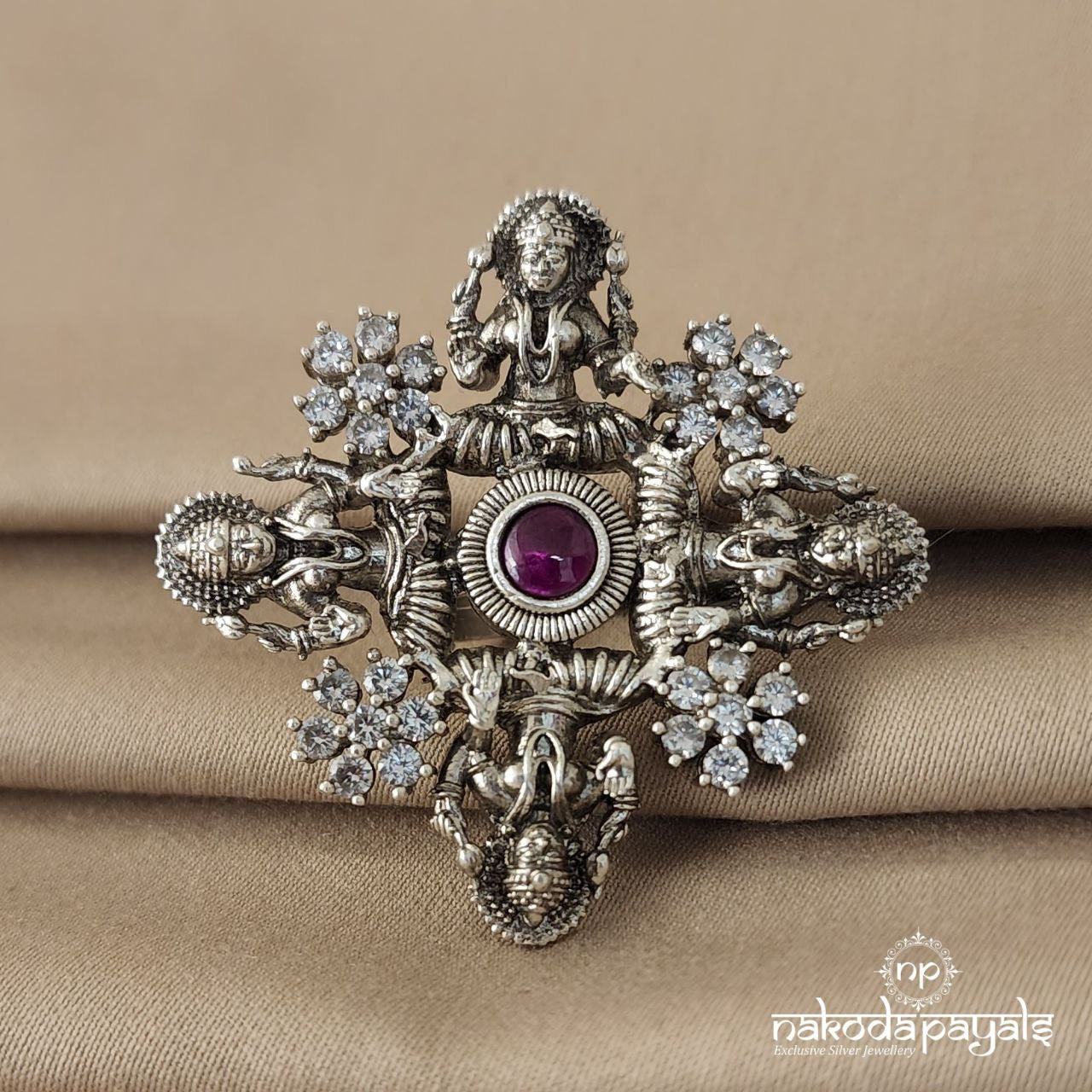 Lakshmi Finger Ring (F2038)