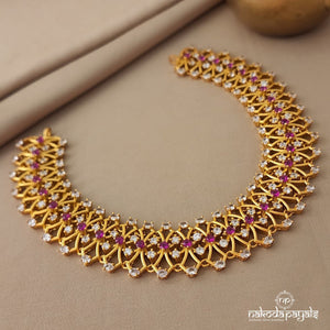 Striking CZ Neckpiece (GN5452)