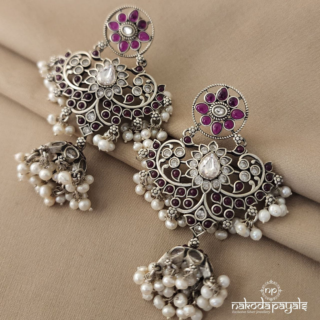 Striking Pearl Jhumka (J4612)