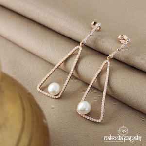 Modish Rose gold Earrings (ST1462)