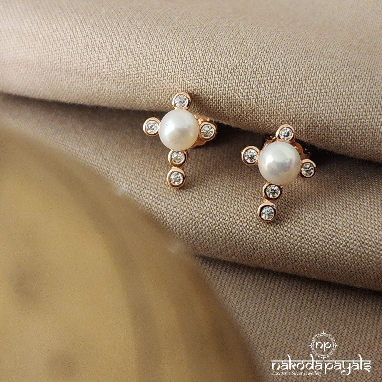 Cutesy Rose gold Studs (ST1467)