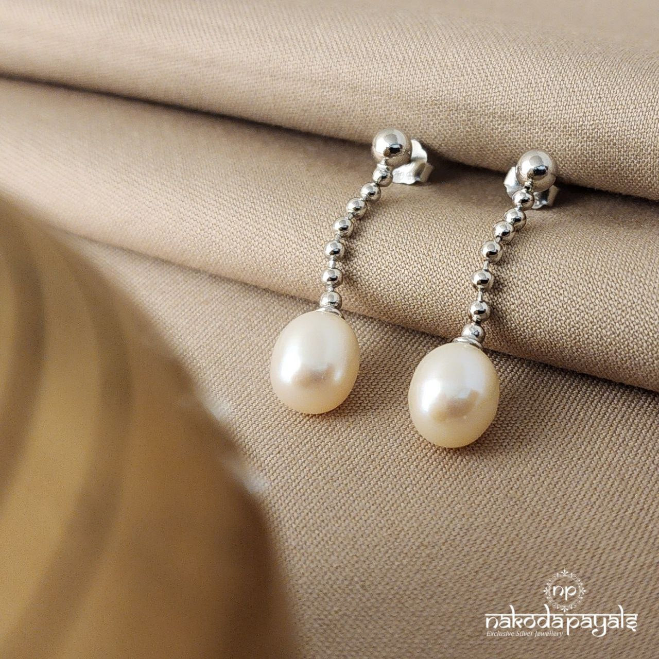 Dangling Pearl Earrings (ST1470)