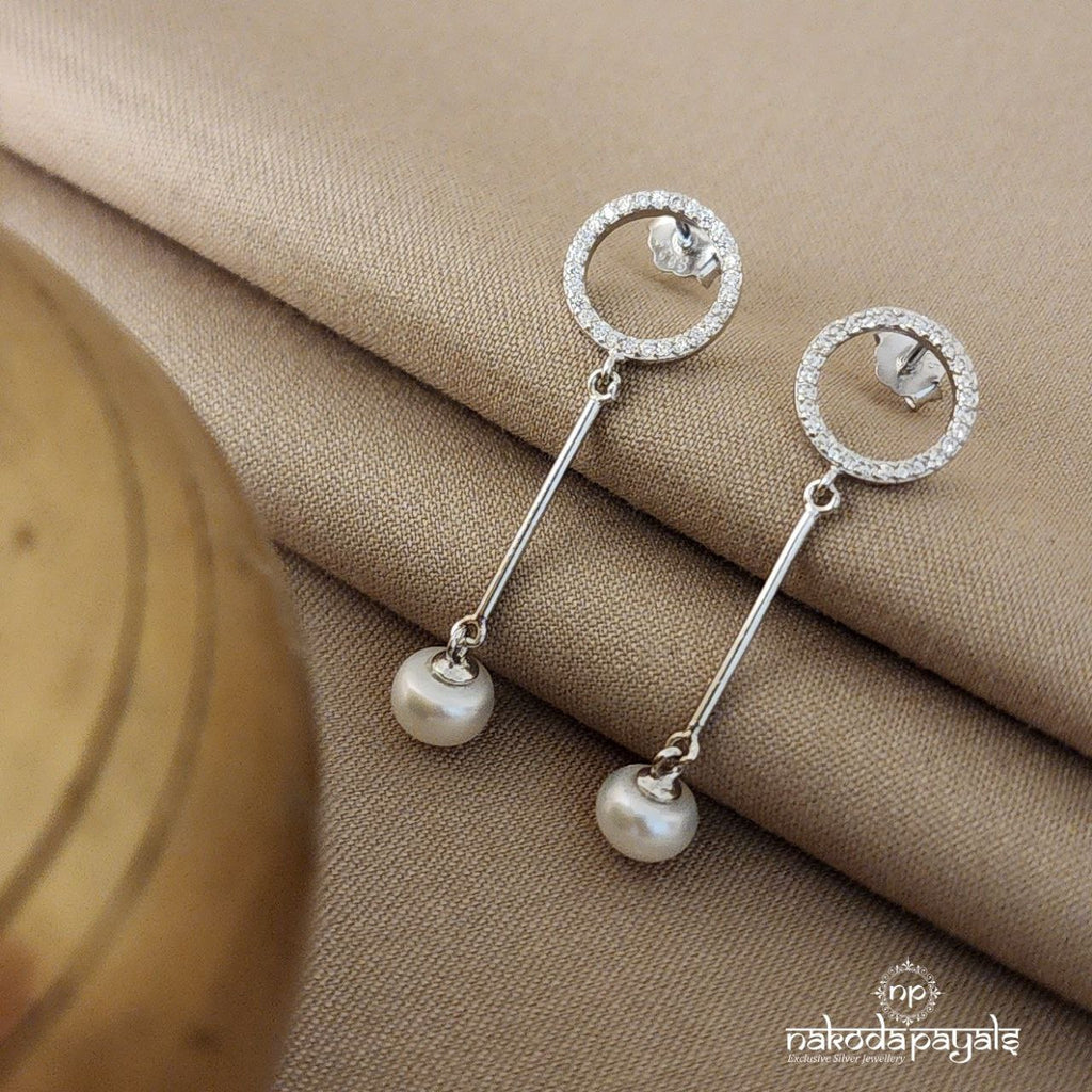 Dangling Pearl Earrings (ST1513)