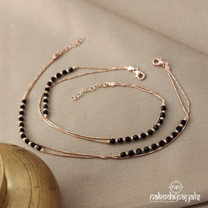 Double Layered Anklets (A3715)