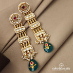 Starry Kundan Chandbali (GE5327)