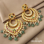 Alluring Kundan Chandbali (Ge5334)