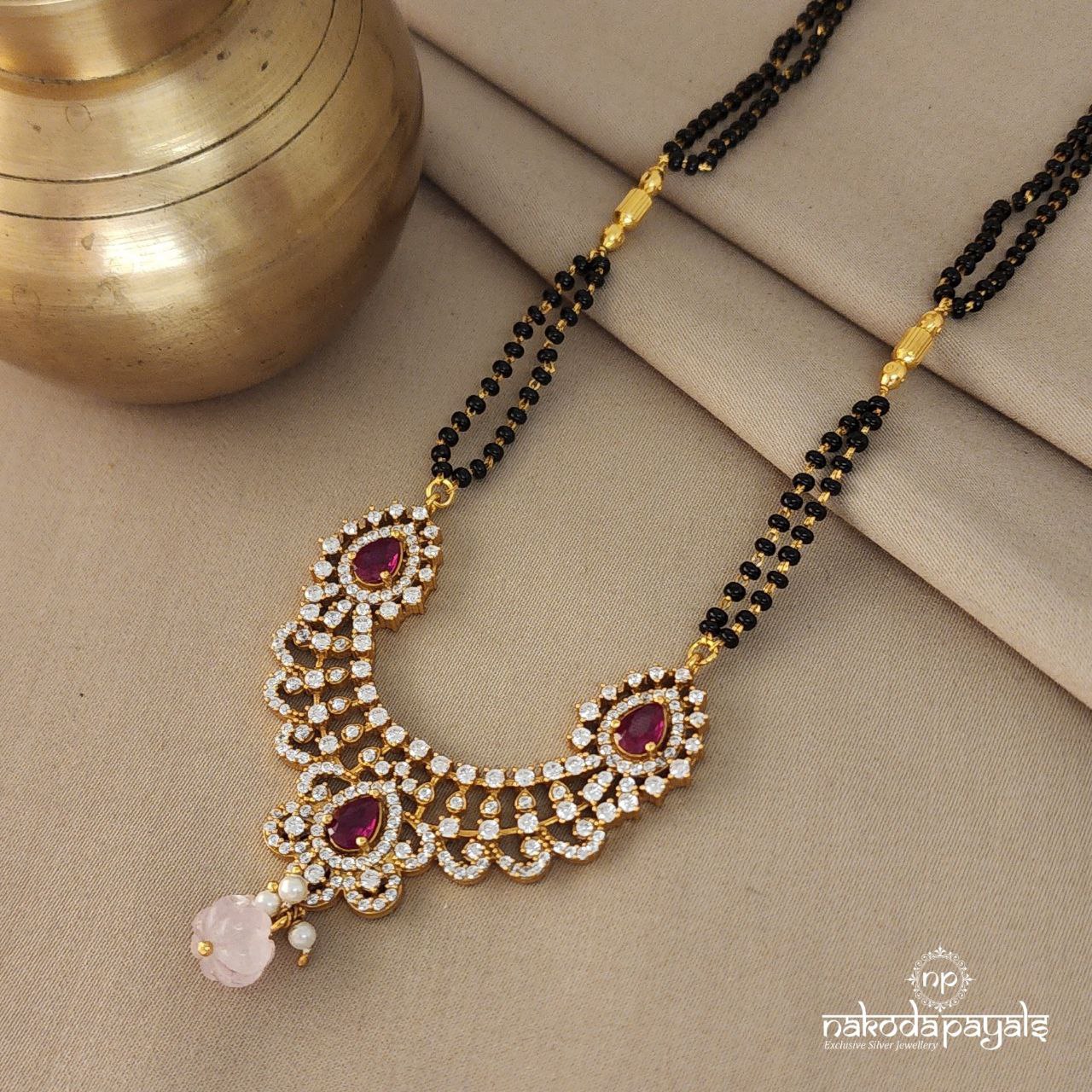 Red CZ Mangalsutra (MS0315)