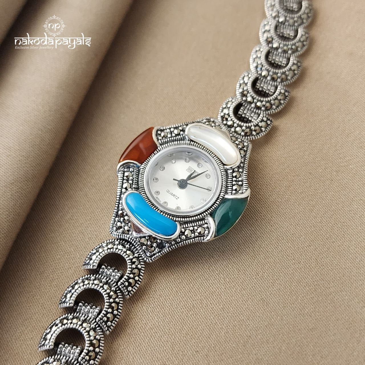 Cliquish Marcasite Watch (W0075)