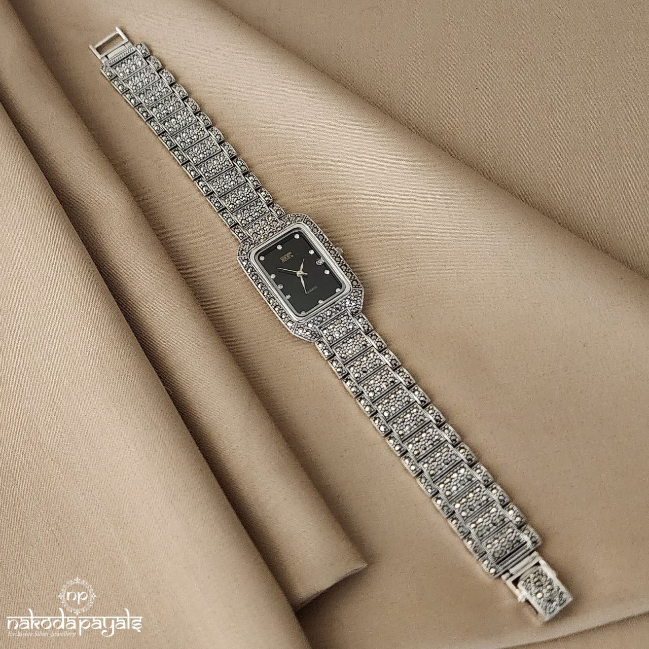 Imprressive Marcasite Watch W0088 Nakoda Payals