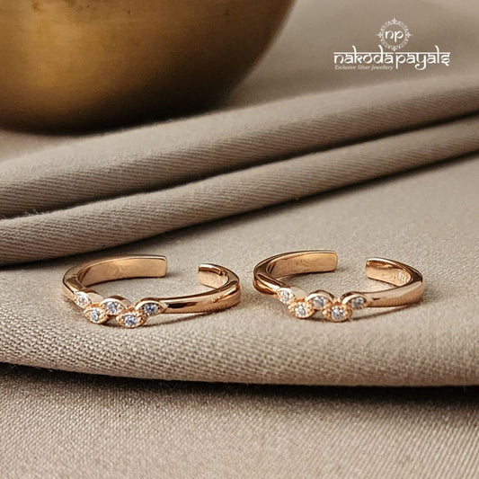 White CZ Toerings Pair (T2515)