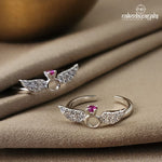 Angel Wings Toerings Pair (T2522)