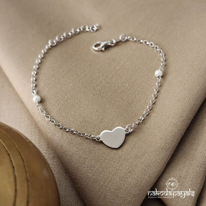 Pearl Heart Bracelet (BR1218)