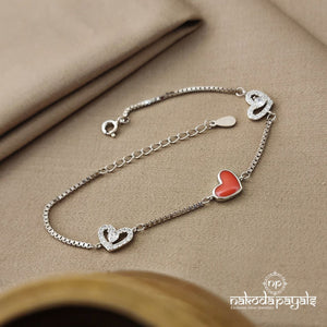 Red Heart Bracelet (BR1273)